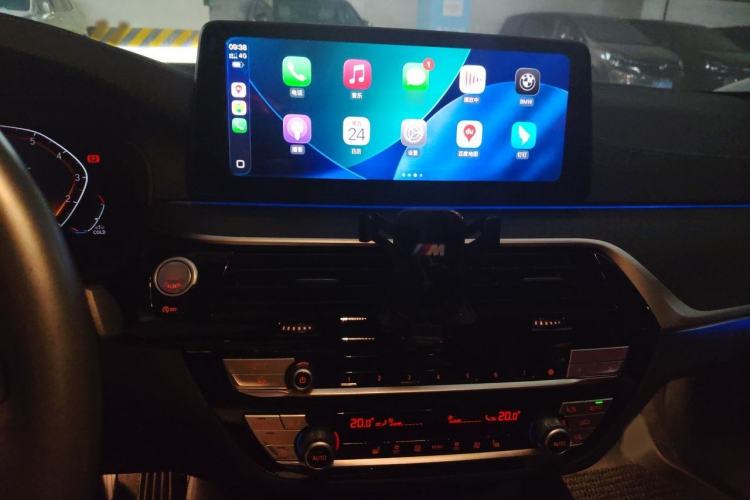 Used BMW 5 Series 2021 Facelifted 530Li Leading Edition M Sport Package Audio And AC Panel