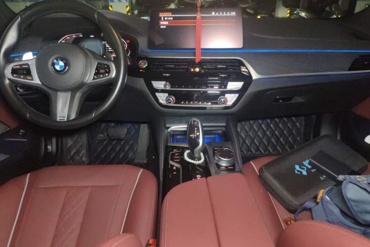 Used BMW 5 Series 2021 530Li Leading Model M Sport Package Audio And AC Panel