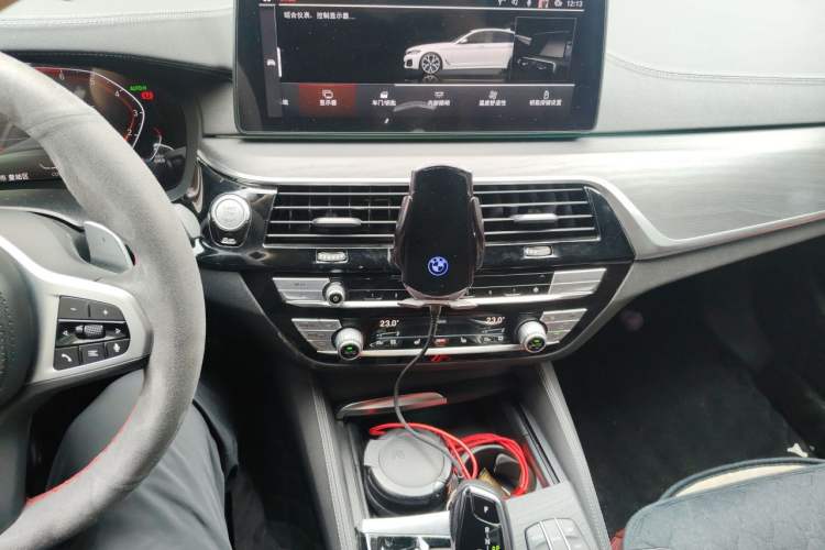 Used BMW 5 Series 2021 530Li xDrive M Sport Package Audio And AC Panel