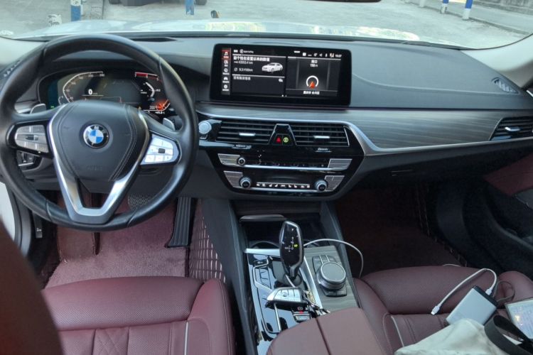 Used BMW 5 Series 2021 Updated 530Li Luxury Package Premium Edition Center Console