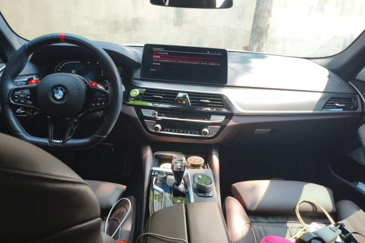 Used BMW 5 Series 2021 Restyled 540i Sport Line with M Sports Package Center Console