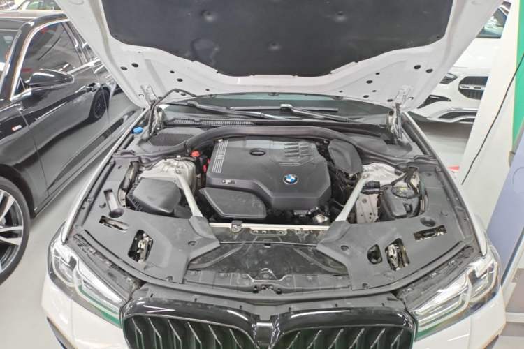 Used BMW 5 Series 2021 Facelifted 525Li M Sport Package Engine Bay