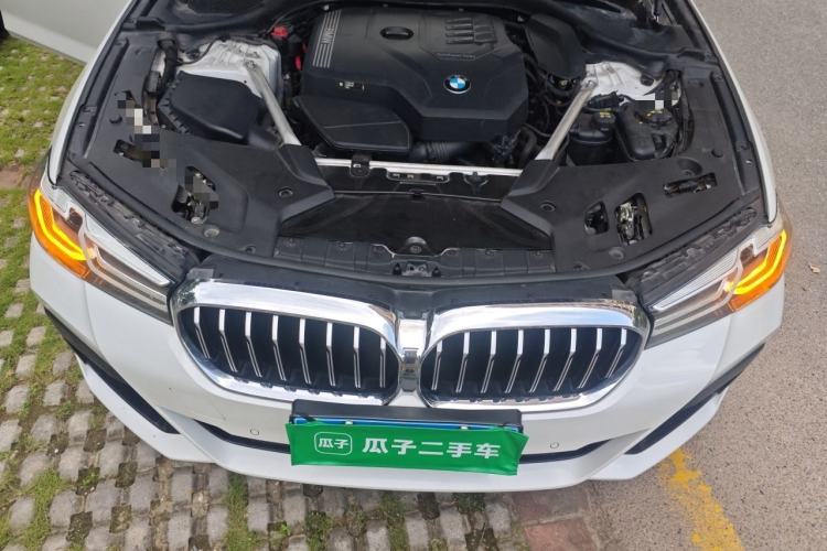 Used BMW 5 Series 2021 530Li Leading Model M Sport Package Engine Bay