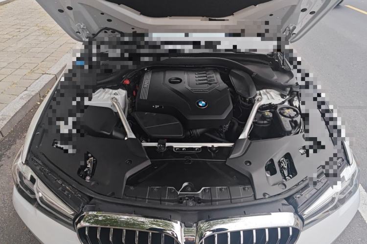 Used BMW 5 Series 2021 Updated 530Li xDrive Luxury Package Engine Bay