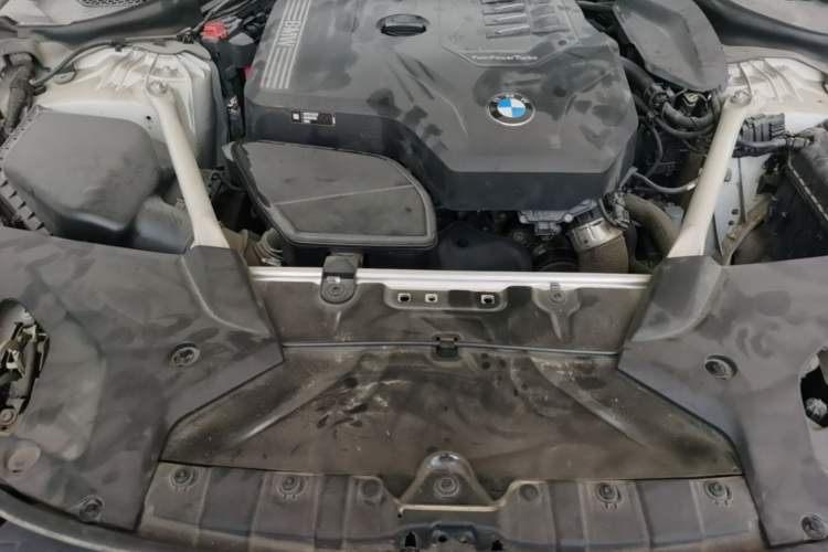 Used BMW 5 Series 2021 Updated Version 525Li Luxury Package Engine Bay