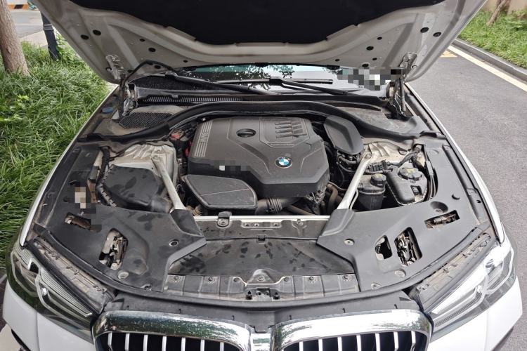 Used BMW 5 Series 2021 530Li xDrive Luxury Package Engine Bay