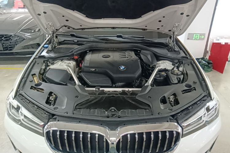 Used BMW 5 Series 2021 530Li xDrive Luxury Package Engine Bay
