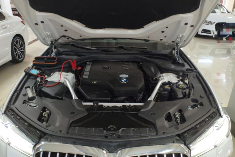 Used BMW 5 Series 2021 530Li Leading Model M Sport Package Engine Bay