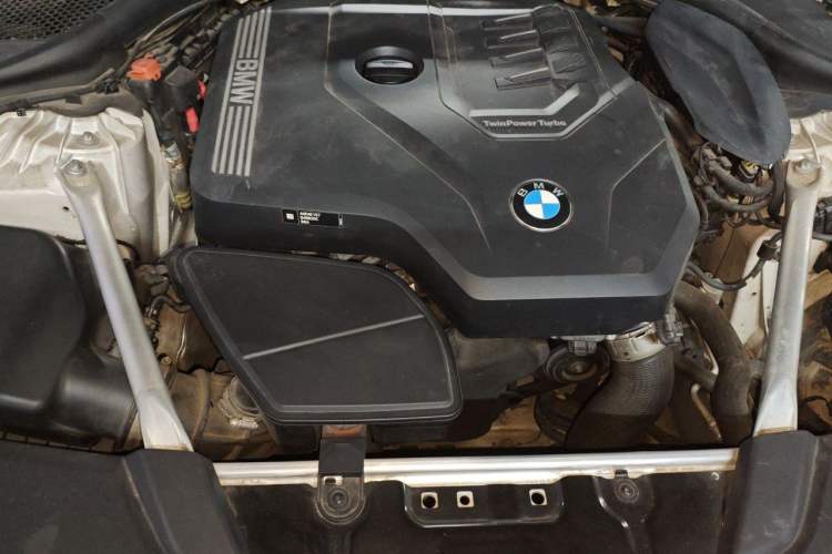 Used BMW 5 Series 2021 525Li M Sport Package Engine Bay