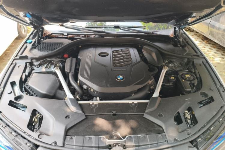Used BMW 5 Series 2021 Restyled 540i Sport Line with M Sports Package Engine Bay