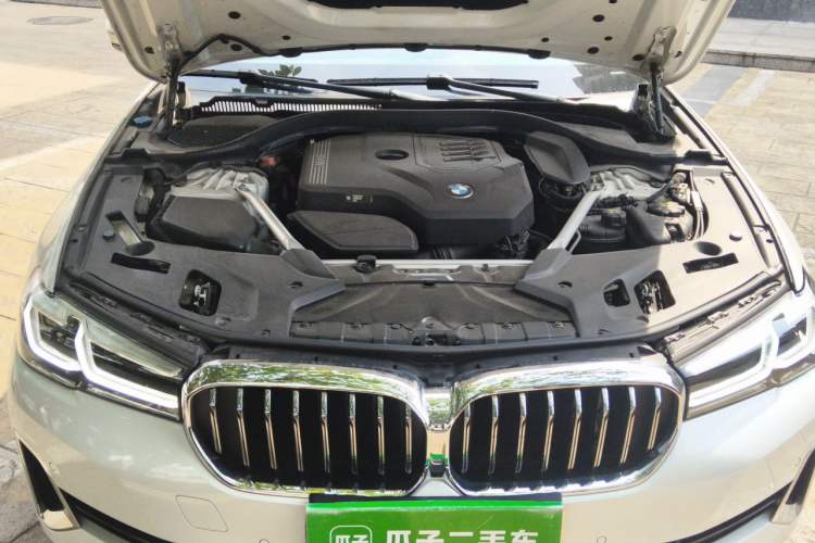 Used BMW 5 Series 2021 530Li Leading Luxury Package Engine Bay