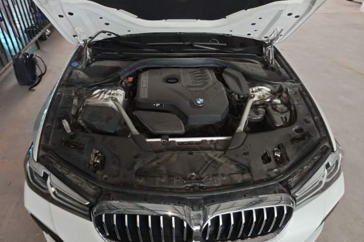 Used BMW 5 Series 2021 530Li Leading Model M Sport Package Engine Bay