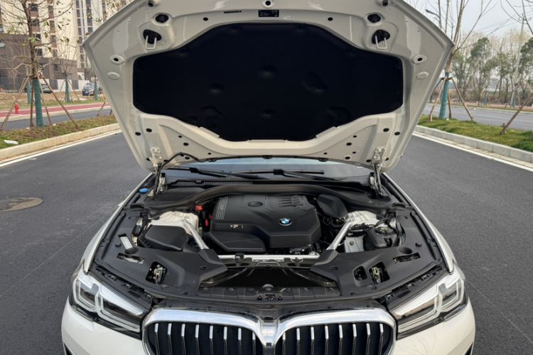 Used BMW 5 Series 2021 525Li Luxury Package Engine Bay