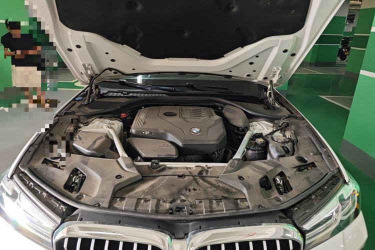 Used BMW 5 Series 2021 Facelifted 530Li Leading Edition M Sport Package Engine Bay