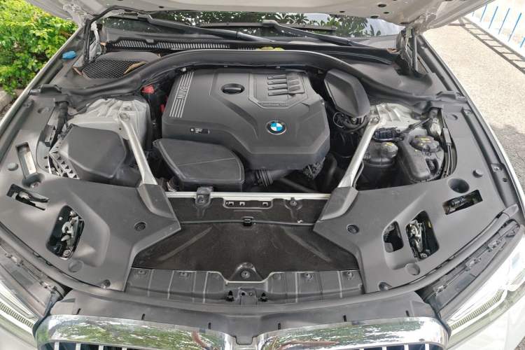 Used BMW 5 Series 2021 530Li Leading Model M Sport Package Engine Bay