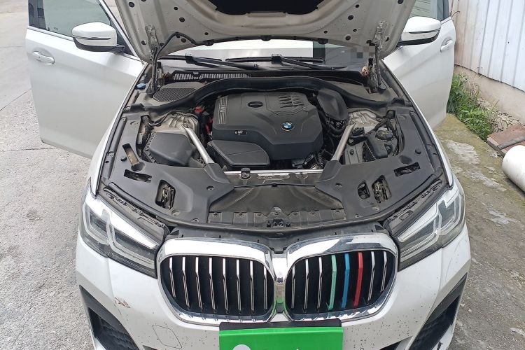 Used BMW 5 Series 2021 530Li Leading Luxury Package Engine Bay