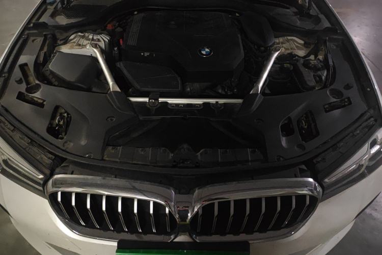 Used BMW 5 Series 2021 530Li Leading Model M Sport Package Engine Bay