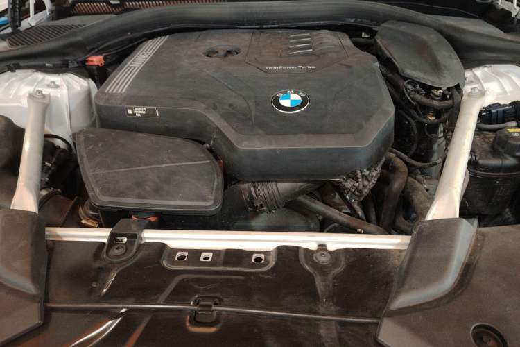 Used BMW 5 Series 2021 530Li Leading Luxury Package Engine Bay