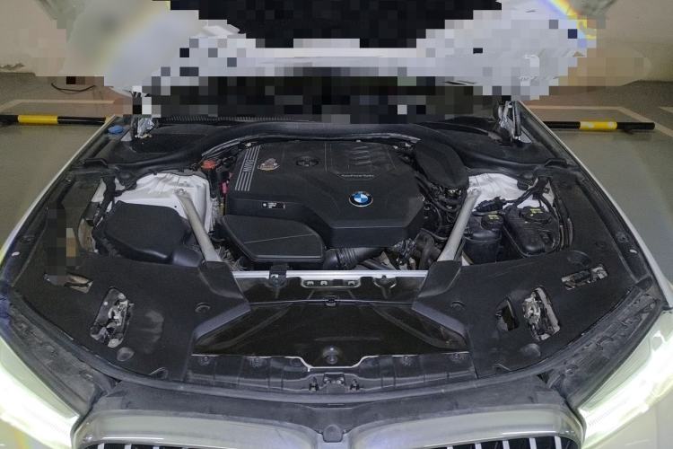 Used BMW 5 Series 2021 530Li Leading Model M Sport Package Engine Bay
