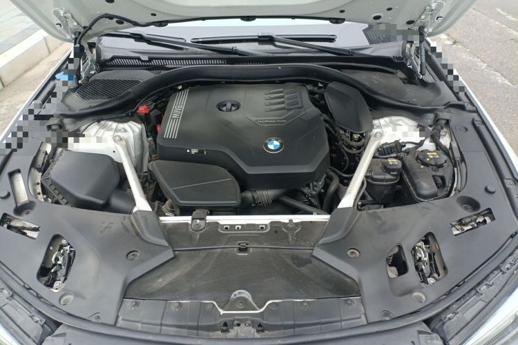 Used BMW 5 Series 2021 530Li Leading Model M Sport Package Engine Bay