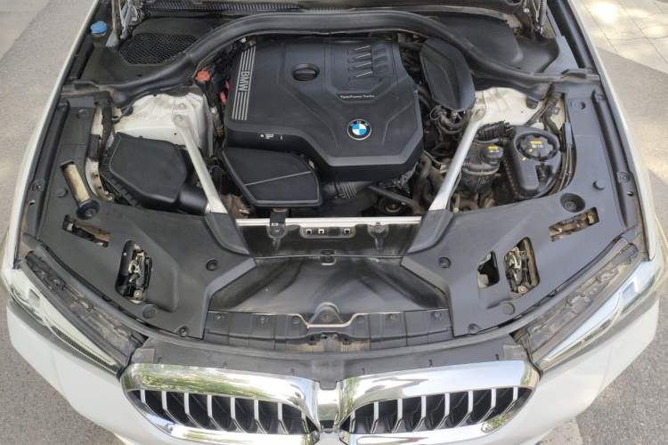 Used BMW 5 Series 2021 530Li Luxury Edition M Sport Package Engine Bay