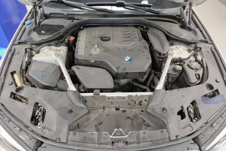 Used BMW 5 Series 2021 530Li Leading Model M Sport Package Engine Bay