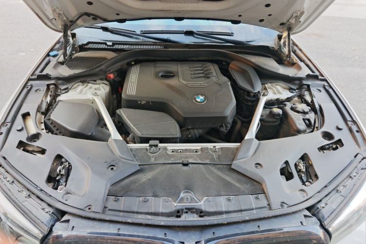 Used BMW 5 Series 2021 530Li Leading Model M Sport Package Engine Bay