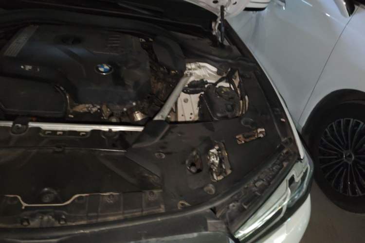Used BMW 5 Series 2021 525Li Luxury Package Engine Bay Left