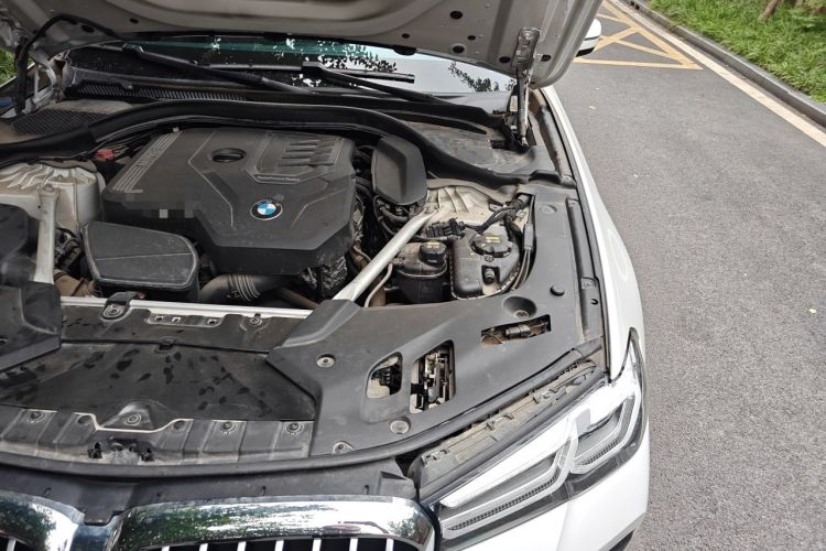 Used BMW 5 Series 2021 530Li xDrive Luxury Package Engine Bay Left