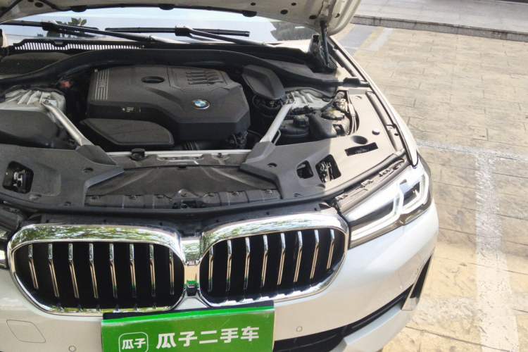 Used BMW 5 Series 2021 530Li Leading Luxury Package Engine Bay Left