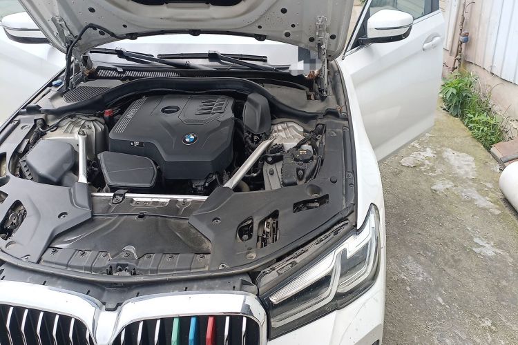 Used BMW 5 Series 2021 530Li Leading Luxury Package Engine Bay Left