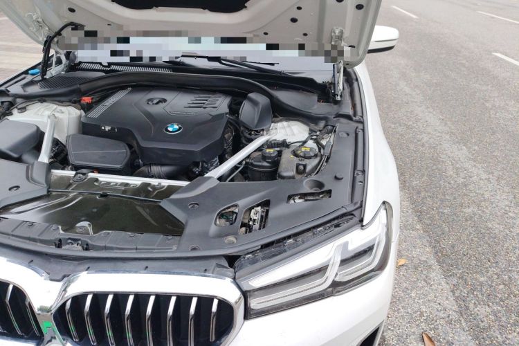 Used BMW 5 Series 2021 530Li Leading Luxury Package Engine Bay Left