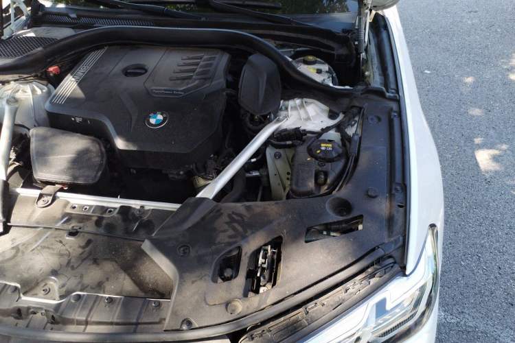 Used BMW 5 Series 2021 525Li Luxury Package Engine Bay Left