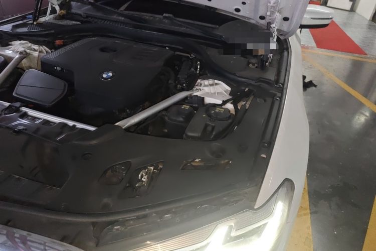 Used BMW 5 Series 2021 530Li Luxury Edition M Sport Package Engine Bay Left