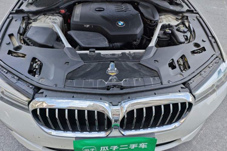 Used BMW 5 Series 2021 530Li Leading Model M Sport Package Engine Bay