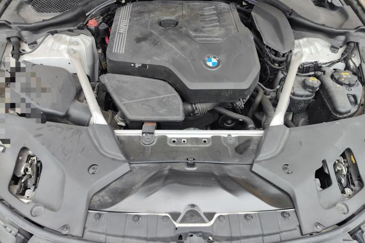 Used BMW 5 Series 2021 530Li Leading Model M Sport Package Engine Bay