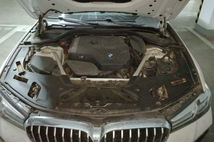 Used BMW 5 Series 2021 530Li Luxury Edition M Sport Package Engine Bay