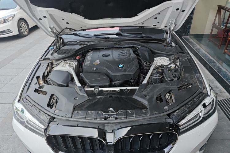 Used BMW 5 Series 2021 530Li xDrive Luxury Package Engine Bay