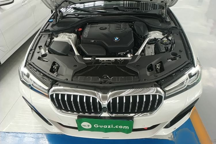 Used BMW 5 Series 2021 525Li M Sport Package Engine Bay