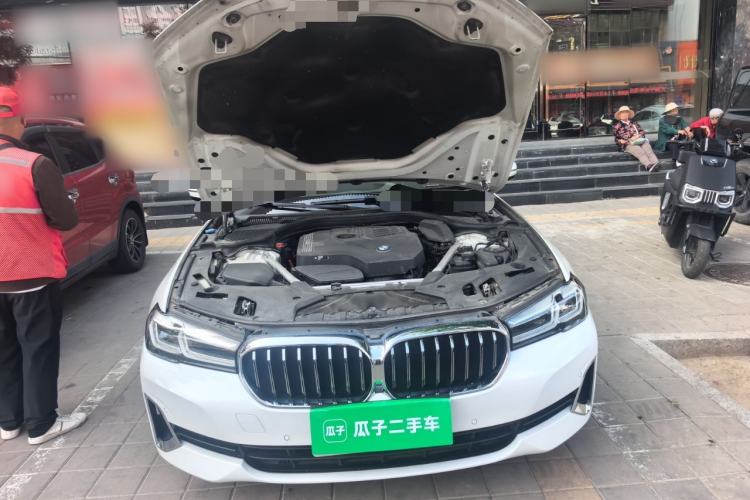 Used BMW 5 Series 2021 530Li Leading Luxury Package Engine Bay