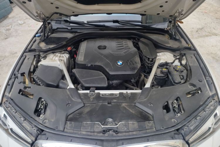Used BMW 5 Series 2021 530Li Leading Model M Sport Package Engine Bay