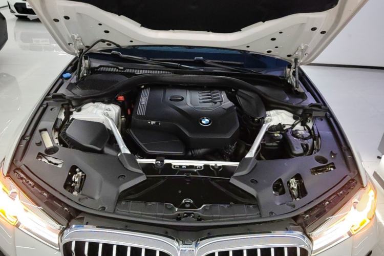 Used BMW 5 Series 2021 530Li Leading Model M Sport Package Engine Bay