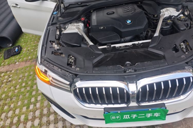 Used BMW 5 Series 2021 530Li Leading Model M Sport Package Engine Bay Right