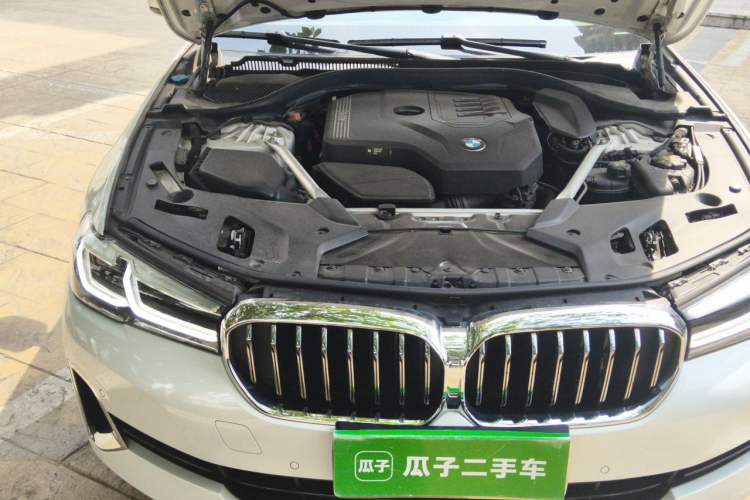 Used BMW 5 Series 2021 530Li Leading Luxury Package Engine Bay Right