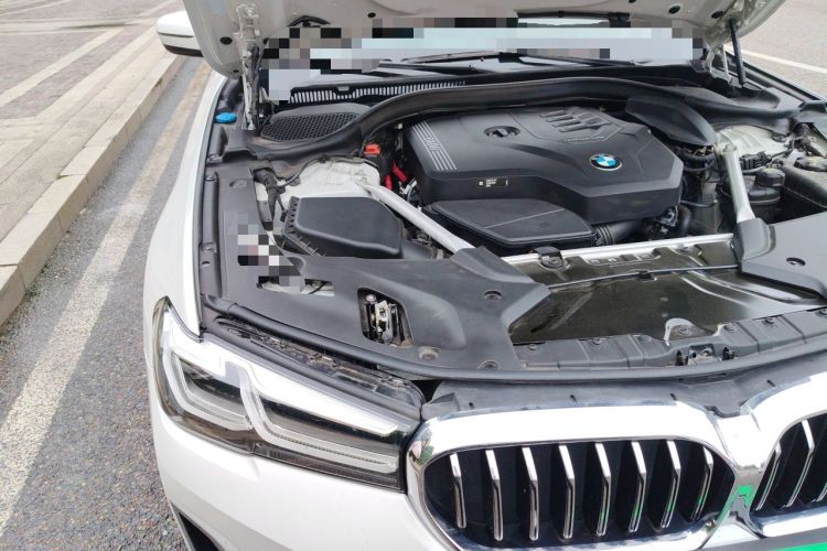 Used BMW 5 Series 2021 530Li Leading Luxury Package Engine Bay Right