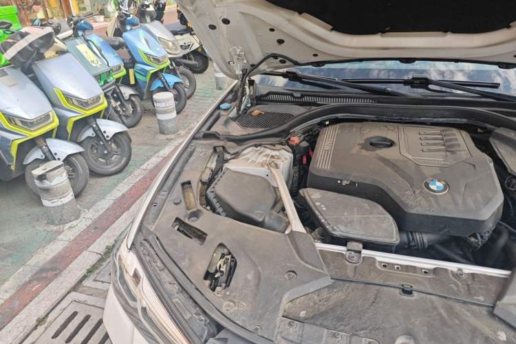 Used BMW 5 Series 2021 530Li Leading Model M Sport Package Engine Bay Right