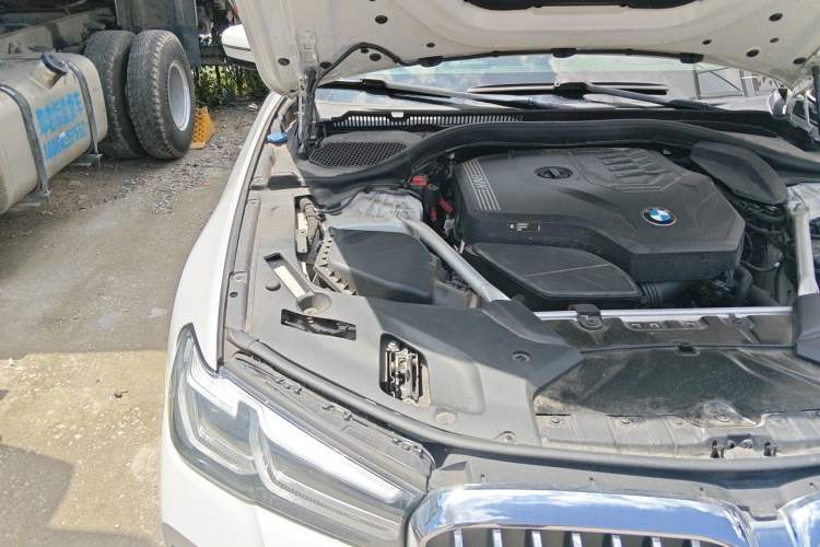 Used BMW 5 Series 2021 Restyled 530Li Luxury Edition M Sport Package Engine Bay Right