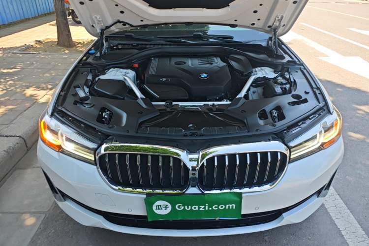 Used BMW 5 Series 2021 525Li Luxury Package Engine Bay