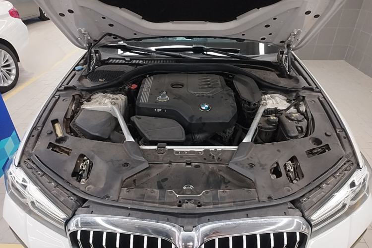 Used BMW 5 Series 2021 530Li Leading Model M Sport Package Engine Bay