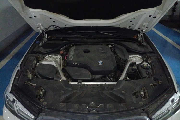 Used BMW 5 Series 2021 Restyled 530Li Luxury Edition M Sport Package Engine Bay